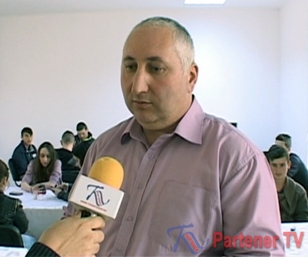 prof. drd. Ionuţ Iurea, directorul Liceului Tehnologic Voineşti