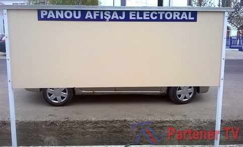 panou afisaj electoral voinesti