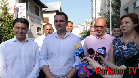 VIDEO. Strada 8 Martie a fost modernizată şi se lucrează şi pe străzile Udrişte Năsturel şi Dinu Lipatti