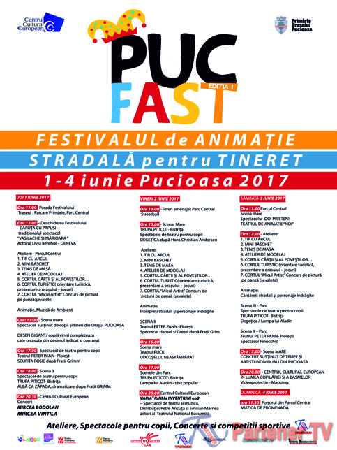 program FESTIVAL DE ANIMATIE A3