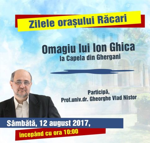 Orașul Răcari se pregătește de sărbătoare! Zilele Răcariului 2017