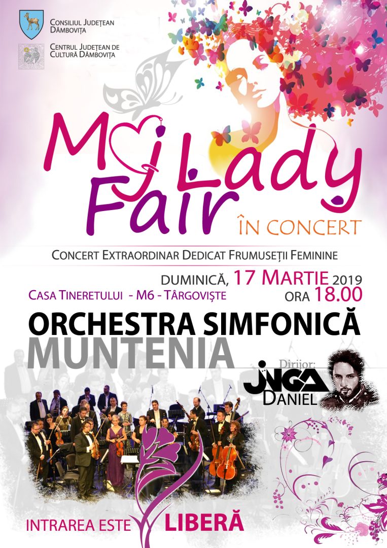 ”My Fair Lady în concert”,spectacol dedicat frumuseții și eternului feminin