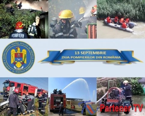 13 Septembrie – ZIUA POMPIERILOR DIN ROMÂNIA