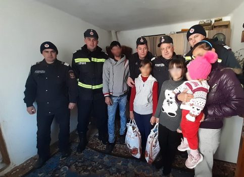 Acțiune umanitară a pompierilor de la Garda de Intervenție Voinești