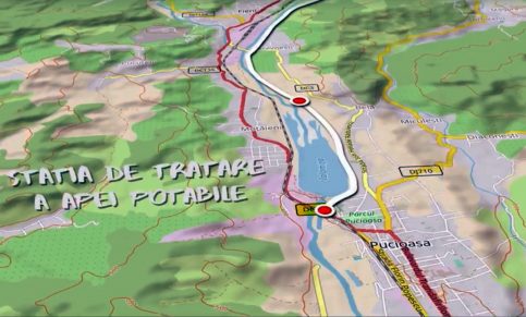 VIDEO. Se pune capăt calvarului apei în oraşul Pucioasa.Vezi traseul noii aducţiuni de apă potabilă