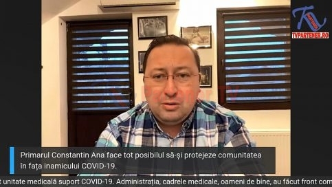 VIDEO. Autoritățile orașului Pucioasa au intrat în prima linie a luptei cu COVID-19