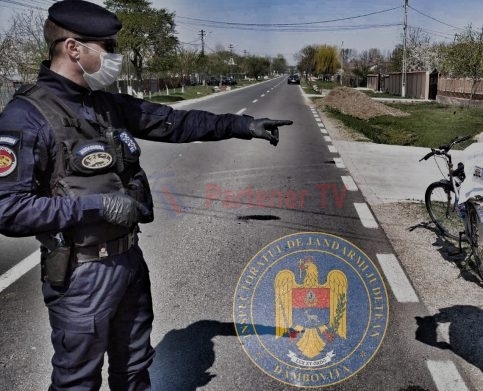 Urmărit național, depistat de jandarmi