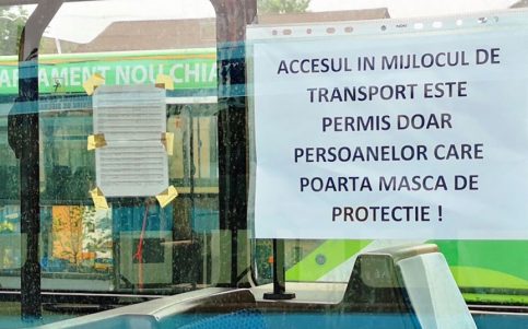Târgoviște: În mijloacele de transport în comun, masca este obligatorie
