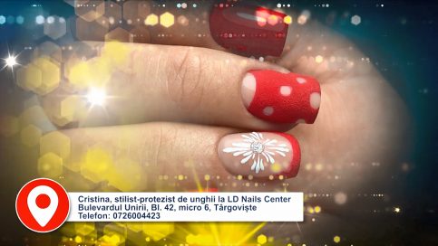 VIDEO. Manichiură impecabilă cu Cristina, stilist-protezist de unghii la LD Nails Center