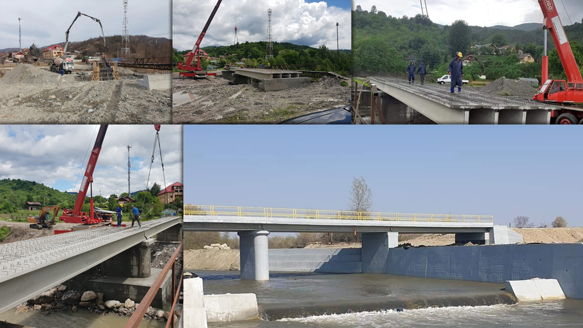 Continuă lucrările la investițiile din comuna Moroeni. În curând va fi finalizată o investiție de importanță majoră pentru comunitate. Este vorba despre podul peste râul Ialomița, zona Glava, comuna Moroeni.