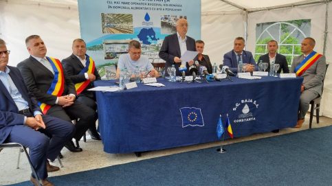VIDEO. În comuna Crevedia încep ample lucrări de modernizare și extindere a rețelei de apă și canalizare