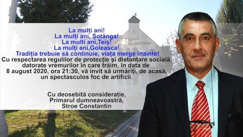 VIDEO. Comuna Șotânga, în straie de sărbătoare: 593 de ani de la prima atestare documentară a comunei