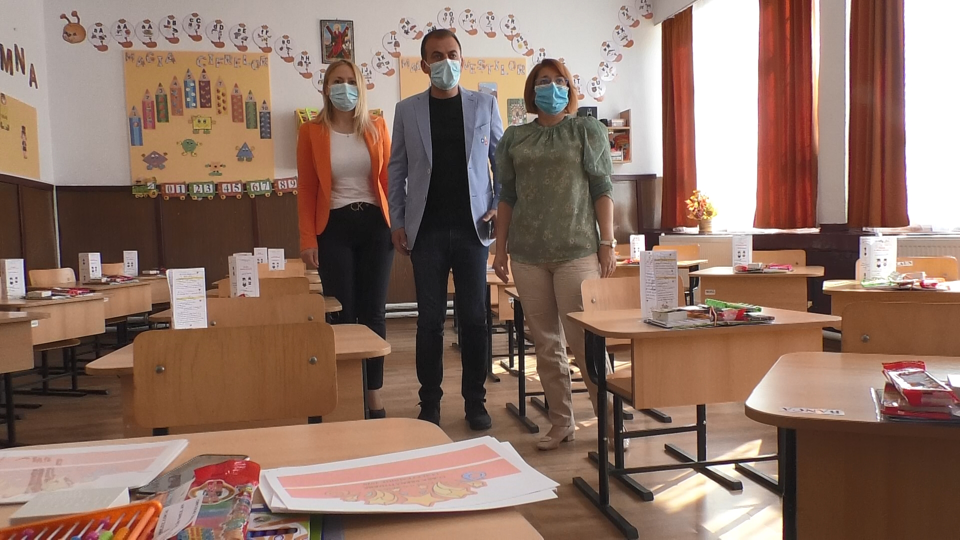 Autoritățile locale din Răzvad s-au pregătit temeinic pentru scenariul galben în care cei mai mulți elevi și preșcolari se vor întoarce în bănci, de luni