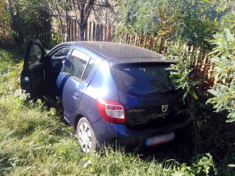 Două persoane au ajuns la spital în urma unui accident rutier produs în comuna Voinești
