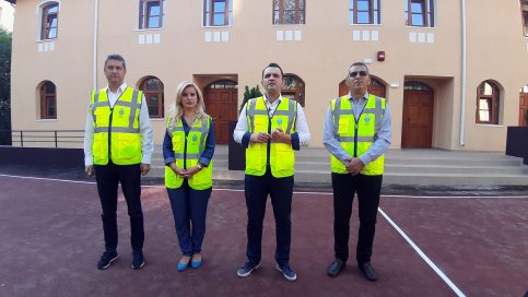 VIDEO. Se apropie de finalizare sala de sport ultramodernă de la Colegiul Național „Contantin Carabella”