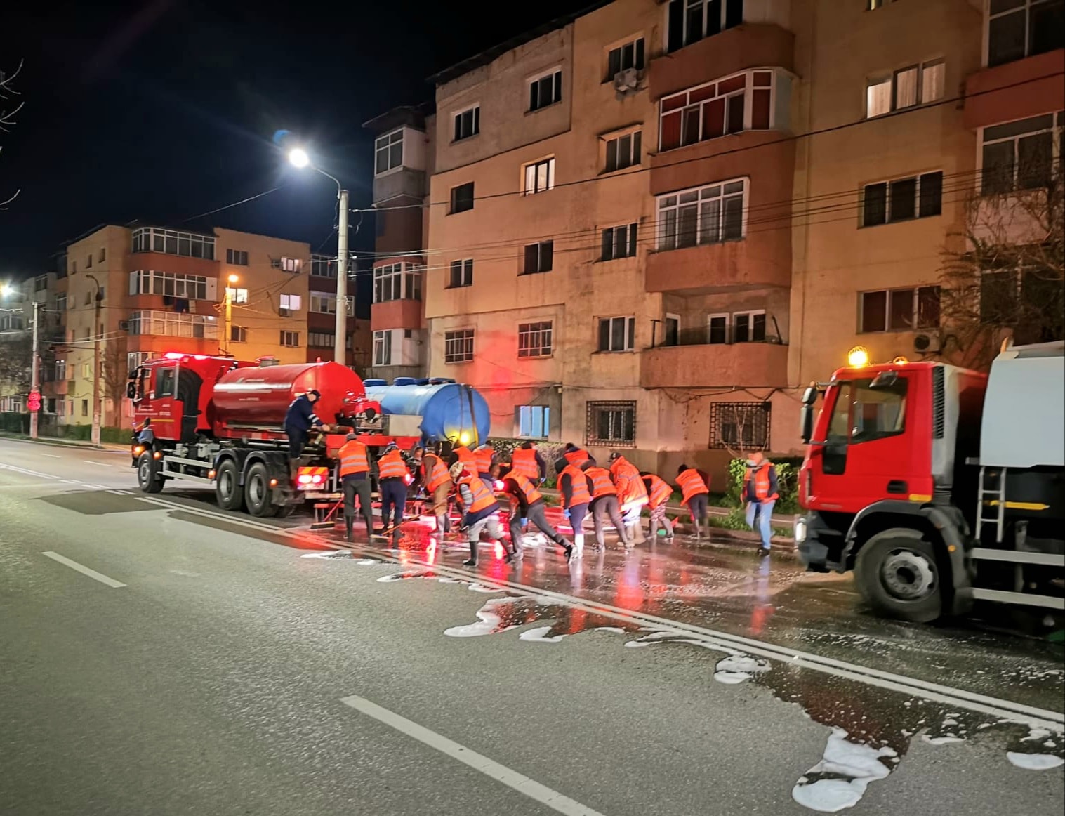 Târgoviște . stazi spalate