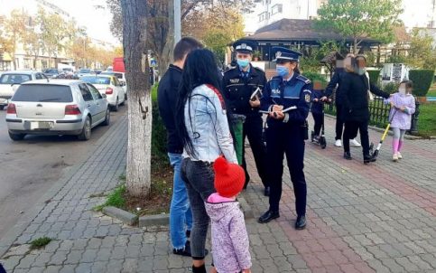 DÂMBOVIȚA: 181 de sancțiuni pentru neportul măștii de protecție