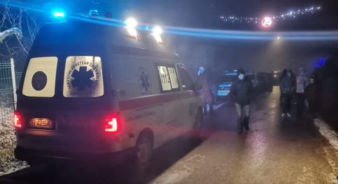 CRIMĂ MACABRĂ la VĂLENI DÂMBOVIȚA,șoferul care s-a răsturnat cu mașina pe DN 72A Gemenea, înainte și-a omorât soţia, apoi a plecat cu maşina