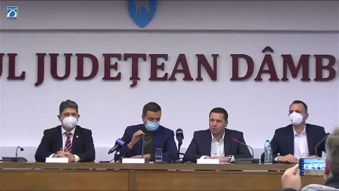 Vicepremierul Sorin Grindeanu, ministru al Transporturilor, a venit cu vești foarte bune în Dâmbovița, alături de domnia sa, a fost și Cristian Pistol, director general al CNAIR.