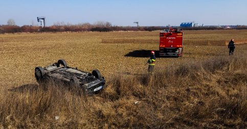 A VĂZUT MOARTEA CU OCHII, un conducător auto, în timp ce se deplasa pe DN 71