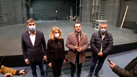 Ample lucrări de reabilitare și modernizare la Teatrul Tony Bulandra Târgovişte. VIDEO