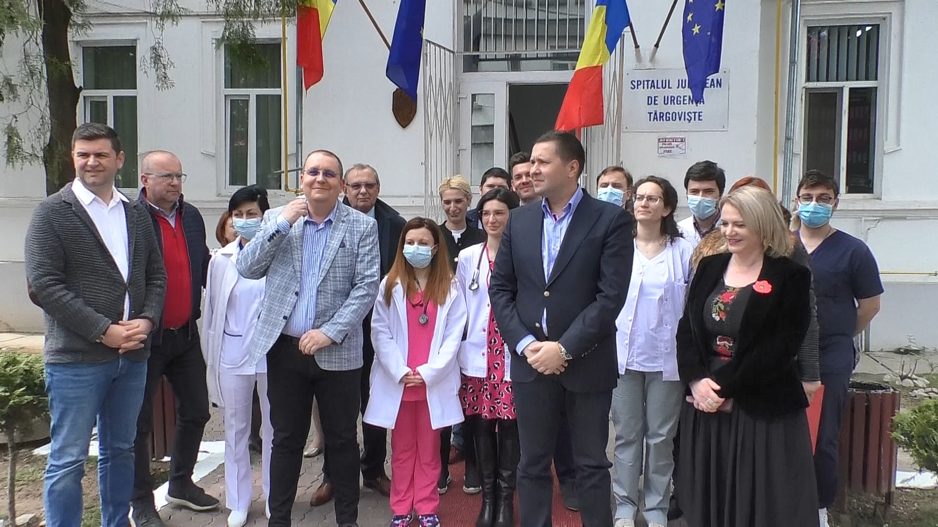 Alți 12 medici tineri, la Spitalul Județean de Urgență Târgoviște, în plin proces de execuție sunt și investiții majore