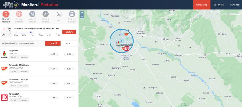 18 mai 2022, prețul benzinei și al motorinei în România