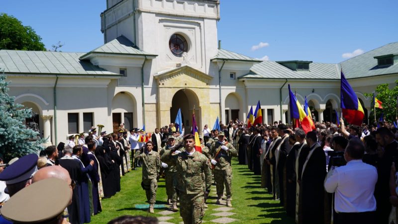 Primul unificator al poporului român, Mihai Viteazul, cinstit la Mănăstirea Dealu