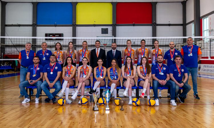 Echipa de volei feminin a Târgoviștei se califică pentru prima data în istoria sportului Dâmbovițean în Grupele Principale Champions League