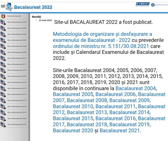 Ultima oră, REZULTATE Bacalaureat 2022