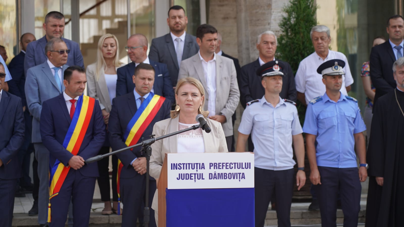 Ziua imnului naţional al României - "Deşteaptă-te române!", marcată cum se cuvine și la Târgoviște 