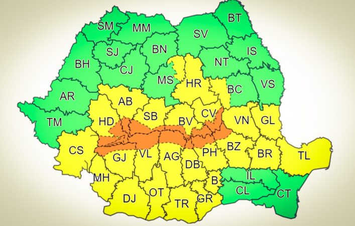COD GALBEN de FURTUNI în județul Dâmbovița