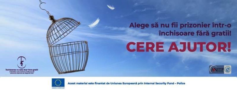 Închisoarea nu este doar între gratii-campaniei de prevenire a traficului de persoane
