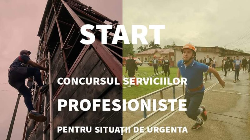 ISU DÂMBOVIȚA este gazda competiției serviciilor profesioniste pentru situații de urgență