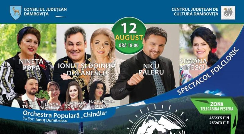 Vineri, 12 august, începe Festivalul „Peștera –Padina”