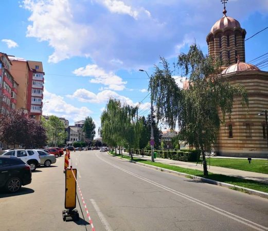 Încep și lucrările de reabilitare a părții carosabile a bulevardului Mircea cel Bătrân!