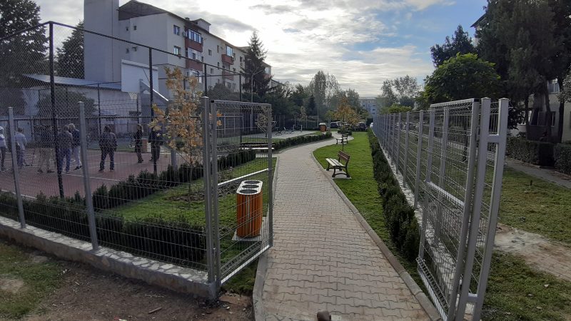 Spațiu de recreere ultramodern în cartierul Mihai Viteazul din Târgoviște. VIDEO