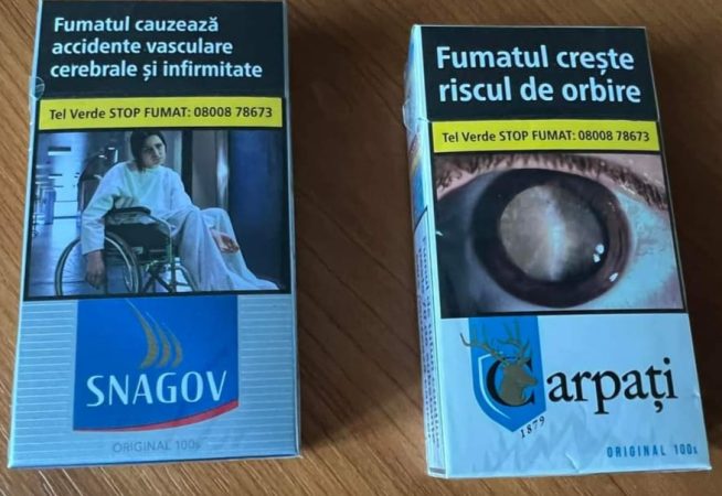 Țigările Carpaţi şi Snagov au reapărut pe piaţă în România cu un „upgrade”