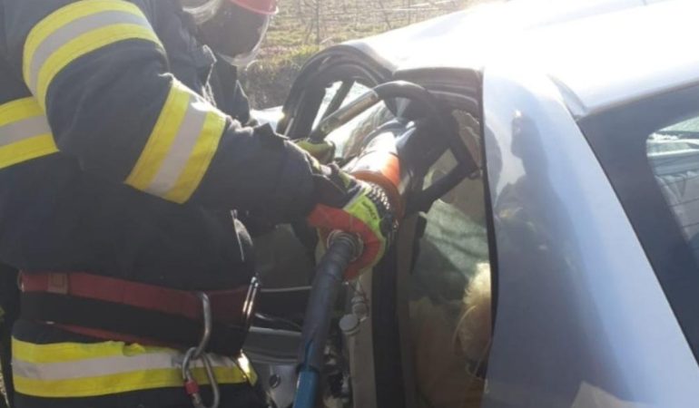 Accidentele se țin lanț pe DN 72A Târgoviște- Câmpulung