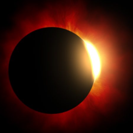 Eclipsă parţială de Soare pe 25 octombrie și Eclipsă totală de Lună pe 8 noiembrie