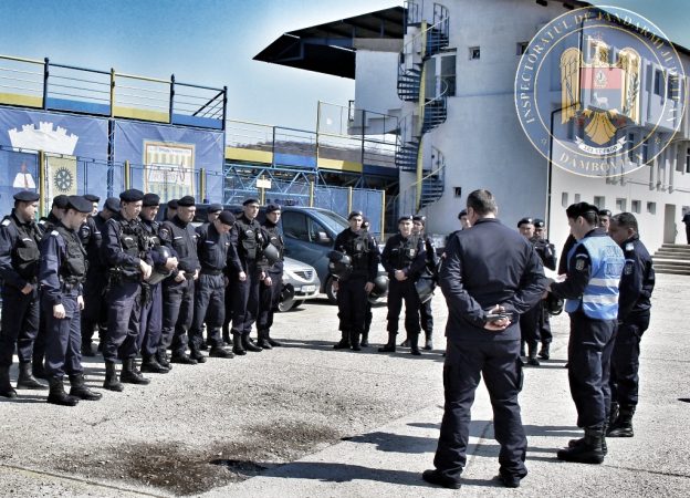 Competițiile sportive se află în atenția jandarmilor dâmbovițeni