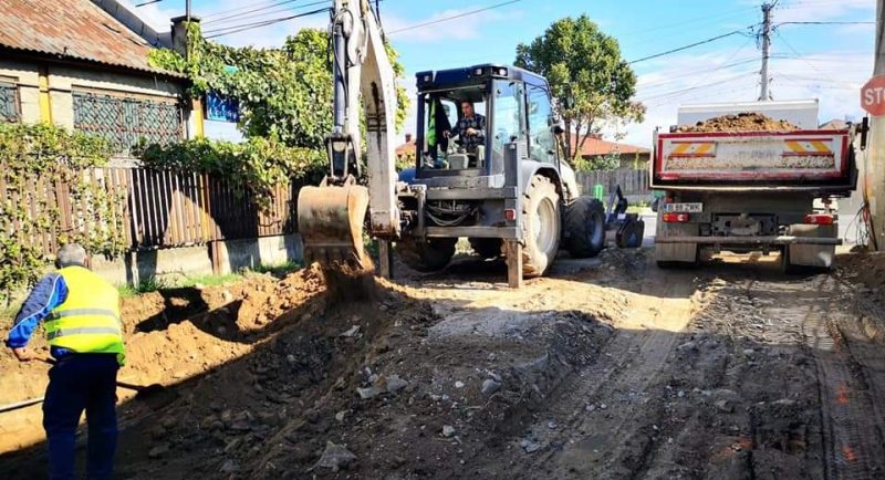Au început lucrările de reabilitare a străzilor din cartierul Prepeleac, prima stradă este Ion Neculce