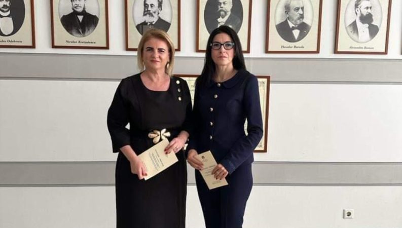 Conf. univ. dr Claudia Gilia și conf. univ dr. Denisa Barbu au participat la lansarea proiectului academic ”Tradiția constituțională și perspectivele constituționalismului în România”