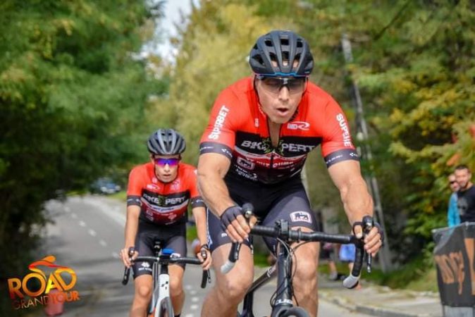 Jandarmul George Dragoș Dedu, locul al II-lea la competiția de ciclism “Road Grand Tour – The Wall 2022”