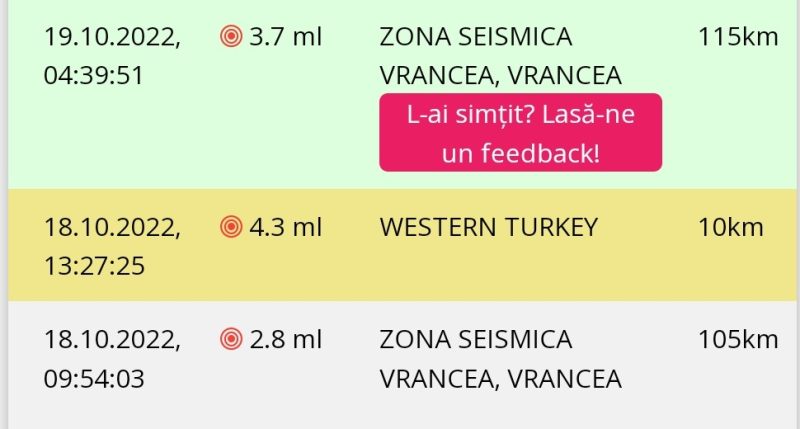 Cutremur, miercuri de dimineață în România