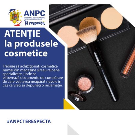 Atenție la produsele cosmetice!