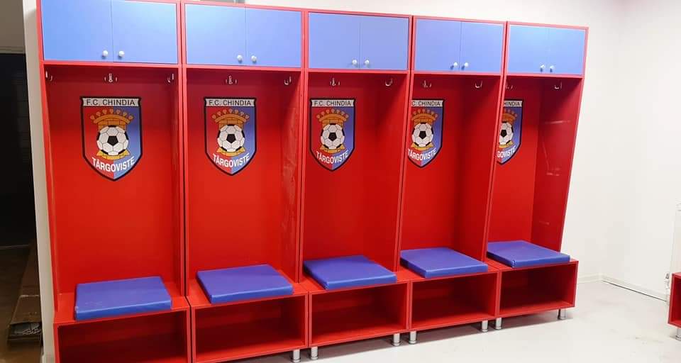 Stadionul "Eugen Popescu", cu vestiarul Chindiei, mobilat, primele imagini făcute publice de primarul Cristian Stan