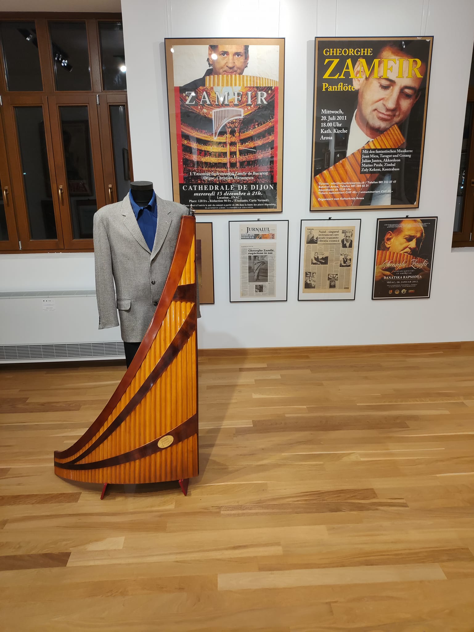 A fost inaugurat Muzeul " Gheorghe Zamfir" din orașul Găești