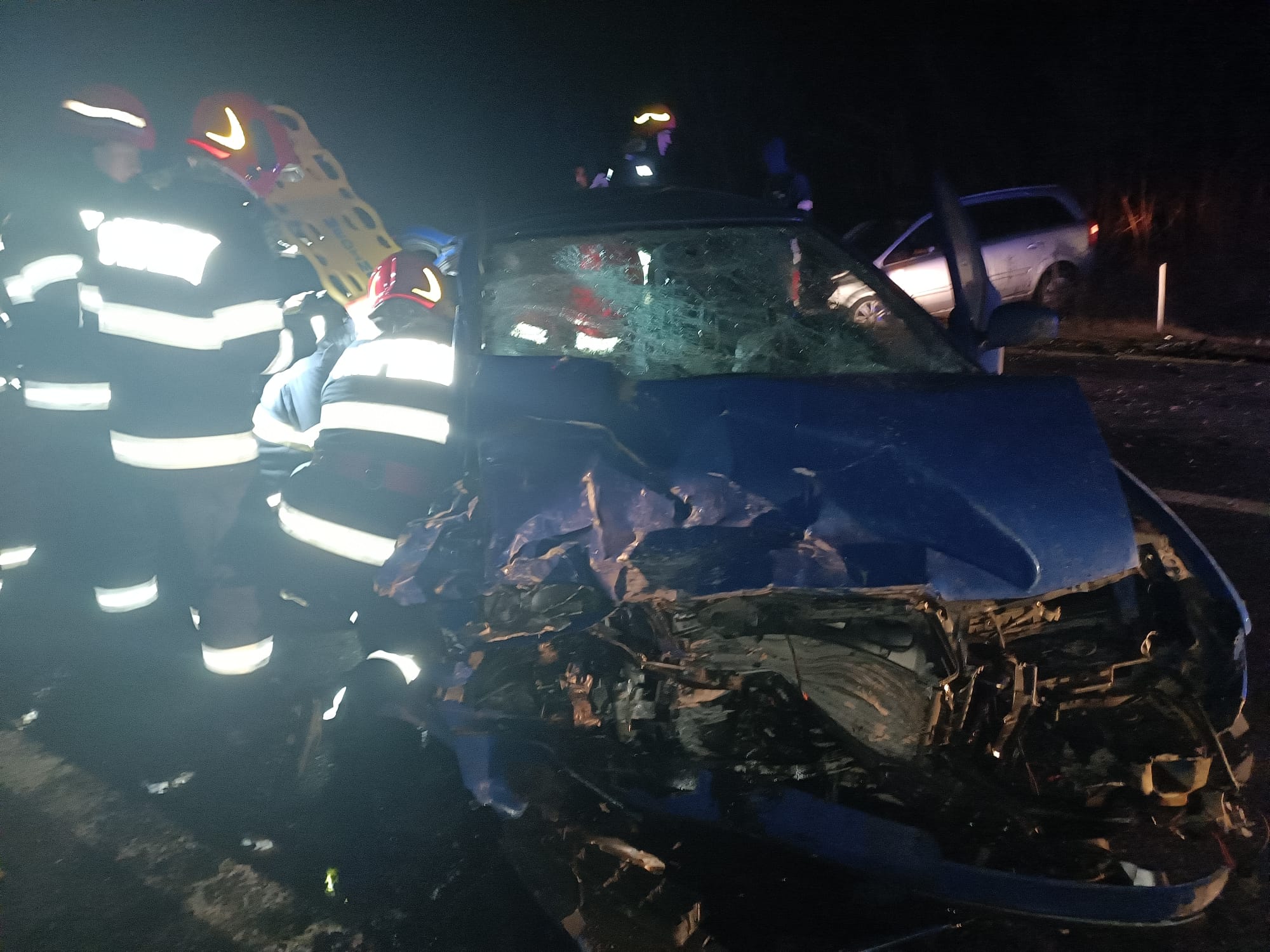 Accident grav pe DN 72 Târgoviște-Găești, la Suța Olteni 