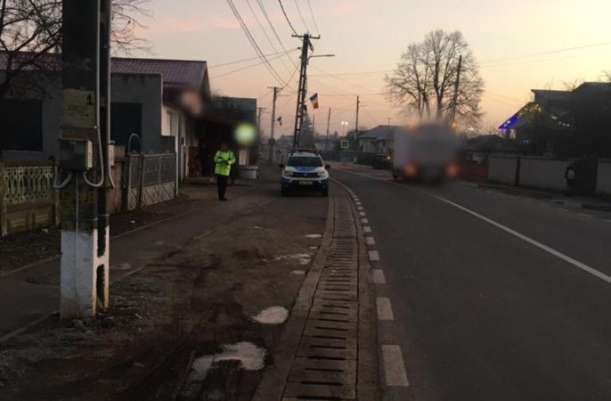 Acccident la Niculeşti, pieton rănit grav